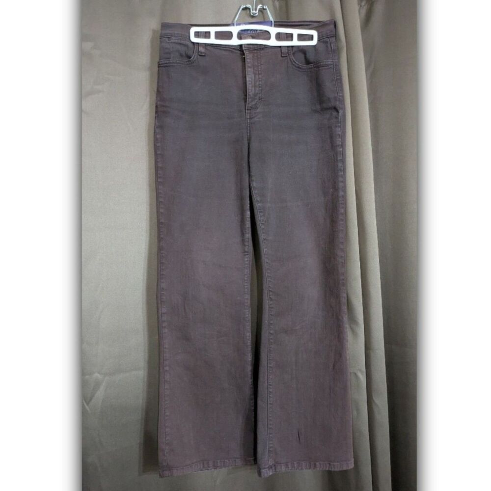 Not Your Daughter's Jeans Women's Jeans 10 Petite Brown Straight Stretch USA